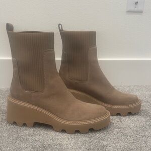 Dolce Vita Brown Ankle Booties